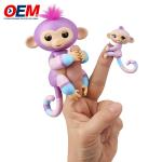 Customized Plastic Animal Dinosaur Finger Toys OEM PVC Toys Made Silicone Kid