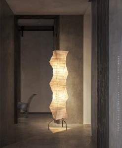 Wholesale Japanese Designer paper Chandelier Simple Art Living Room Bedroom Akari Chandelier(WH-MI-373) from china suppliers