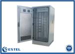 32U 220VAC Outdoor Rack Enclosure Galvanized Steel Dustproof Single Layer
