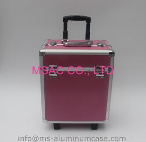 Wholesale Large Storage Space Aluminium Beauty Case On Wheels 440 X 280 X 345 Mm from china suppliers