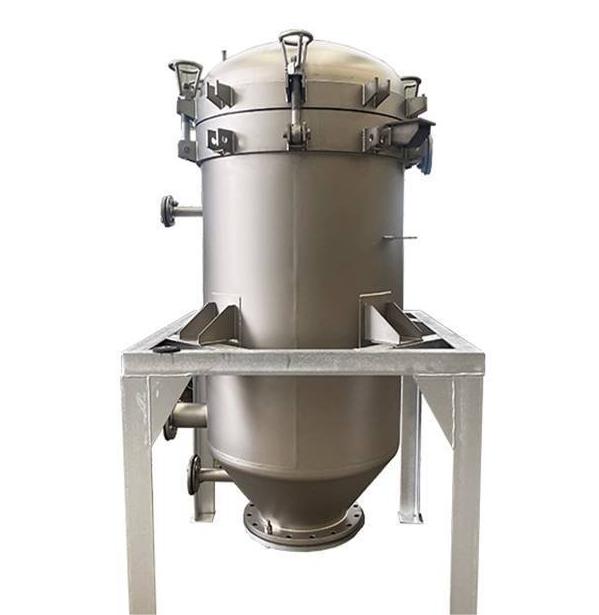 SS304/SS316L/Carbon Steel Automatic Backwash Candle Filter for Continuous Filtration