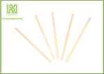 Natural Wood Sticks Birch Wooden Coffee Stirrers 1.3 / 1.5mm Thickness
