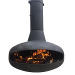 Carbon Steel Outdoor Wood Burning Fire Pit Heavy Weight With Open Ventilation