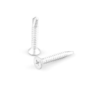 Wholesale Unitek 316 410 Stainless Steel Bi Metal Screw Ruspert Flat Head Self Drilling Screw St4.8-16x32 from china suppliers