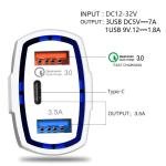 Multiple USB Port Qualcomm 3.0 Quick Charge PD Car Charger