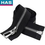 Y Teeth / Corn Teeth Metallic Zippers #3 #5 #7 #8 #10 #12 Double Ended Zipper