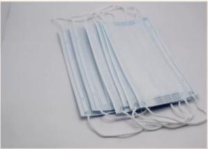 Wholesale Blue Disposable Face Mask Fliud Resistant High Breathability With ISO CE Certification from china suppliers