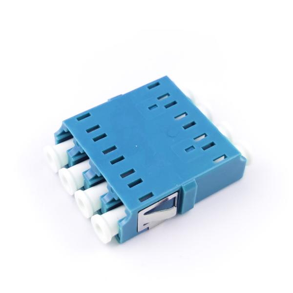 Space-Saving FTTH Solutions Standard Flange Earless Square LC UPC Optic Fiber
