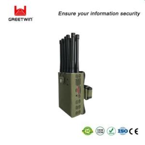 Wholesale AC240V Mobile Phone Signal Jammer 8000mAH WiFi 3G 4G LTE UMTS DCS from china suppliers
