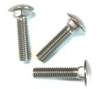 Carbon Steel / Stainless Steel Round Head Carriage Bolt M4 - M52 With Square