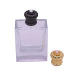 Customize Favorite Style Zamac Perfume Cap Metal In Black / Gold Color