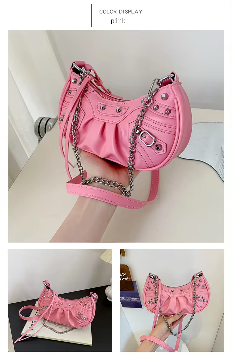 Fashionable Style Women's Handbag Luxury Female Purse Shoulder Crossbody Bag 24*6*12cm