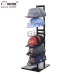 Sportswear Products Store 6 - Layer Retail Display Fixtures Counter Top For Hat