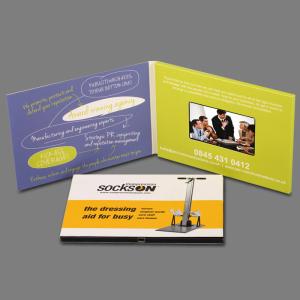 Wholesale Advertising Flip Book Video 7 Inch Tft Lcd Video Brochure 300mah-1500mah Battery from china suppliers