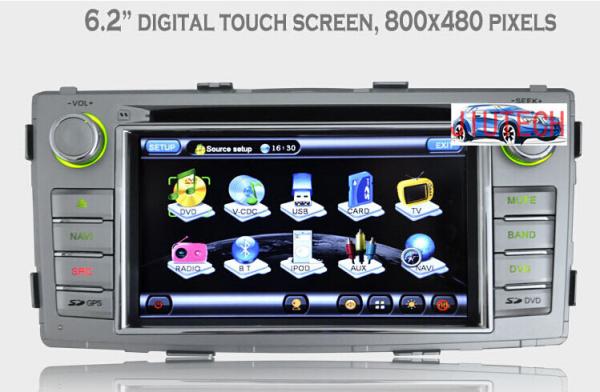 Toyota Hilux Headunit GPS Navi Car Stereo GPS Navigation Headunit for Toyota