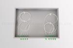 Rack Mount 8 Way Fiber Optic Plc Splitter