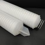 Length 10" 0.22um PES Pleated Membrane Filter Cartridge Eye Drop Filtration