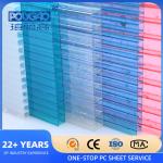 Selling Like Hot Cakes Uv Protection Blue Double Wall Hollow Sunshine Sheet for