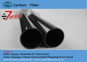 Wholesale Woven 3K Square Carbon Fiber Tube Twill Glossy Pressure Resistance from china suppliers