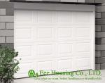 White Color Galvanized steel Garage Door For Apartments, Sandwich panel