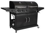 Stainless Steel Garden Patio Outdoor Trolley Charcoal BBQ Barbecue Grill/Outdoor