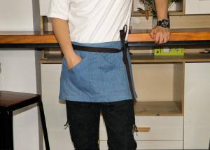 Wholesale Restaurant Waiter Short 55*32cm Denim Work Apron from china suppliers