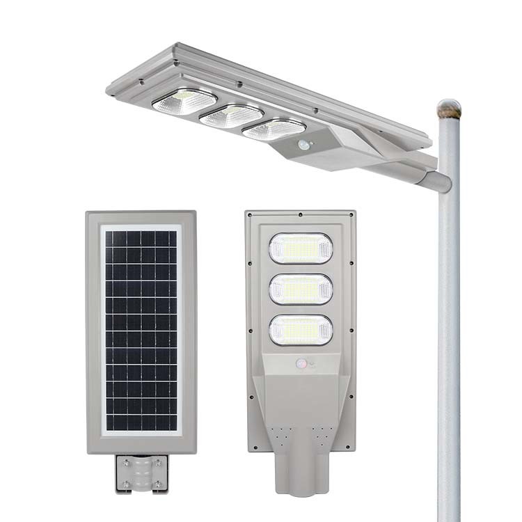 ABS Housing CE EMC 100 Watt All In One LED Street Light For Parking Lots