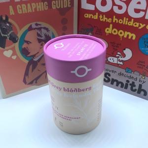 Wholesale Biodegradable Airtight Kraft Paper Cans Packaging For Tea Coffee Food Powder from china suppliers