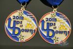 Awareness Walk Gold Sport Metal Award Medals Blue Ribbon Hockey And Racing