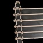 anti oxidation Chain Rod Straight Roller Chain Conveyor Belt For Food Industry