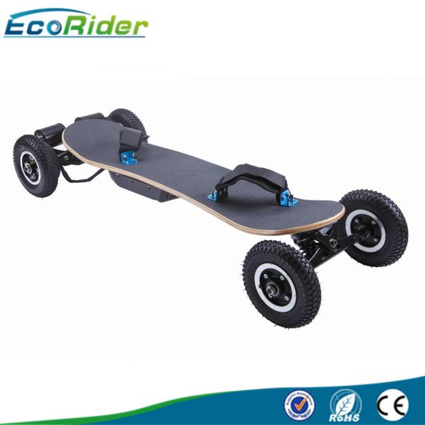 Two Speed Model 4 Wheel Skateboard , Adult Off Road Electric Skateboard With
