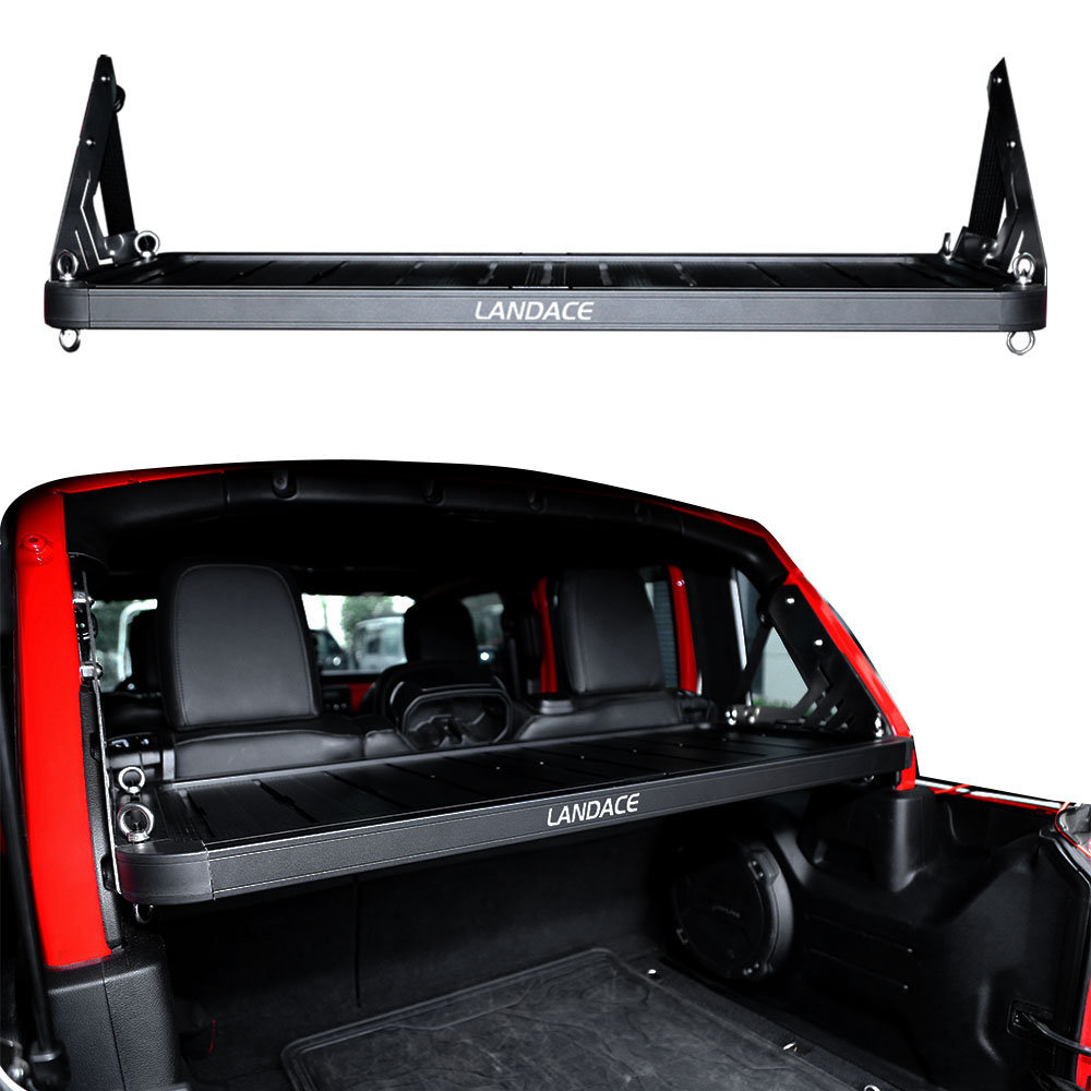 Wrangler JL/JK Car Boot Shelves Black Trunk Shelf For Suv