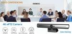 EPTZ USB 3.0 camera 4K Auto Framing webcam for conference room