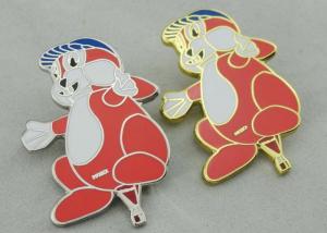 Wholesale 60 Jahre Red Heart Shaped Enamel Medal , Gold Sports Medals For Kids from china suppliers