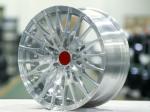 Custom forged 6061 aluminum alloy electroplate Chrome Slivery Brush Forged