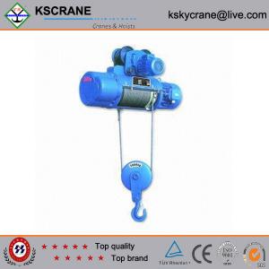 China Overseas Service 5t Wire Rope Monorail Hoist With Trolley on sale