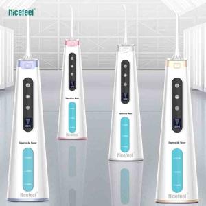 Wholesale Whitening Teeth Portable Dental Flosser 1600mah Battery With Superoxide Water from china suppliers