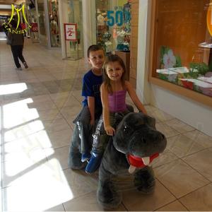 Wholesale Hansel coin operated indoor kids amusement rides and plush unicorn electric scooter from china suppliers