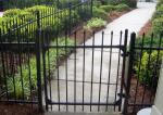 Spear Top Steel Single Gates , 1.8mx2.4m Fencing Tubular Steel