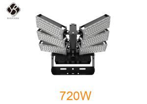 Wholesale 360 Degree Rotation LED Football Stadium Lights , Stadium Flood Light 720W 115200LM from china suppliers