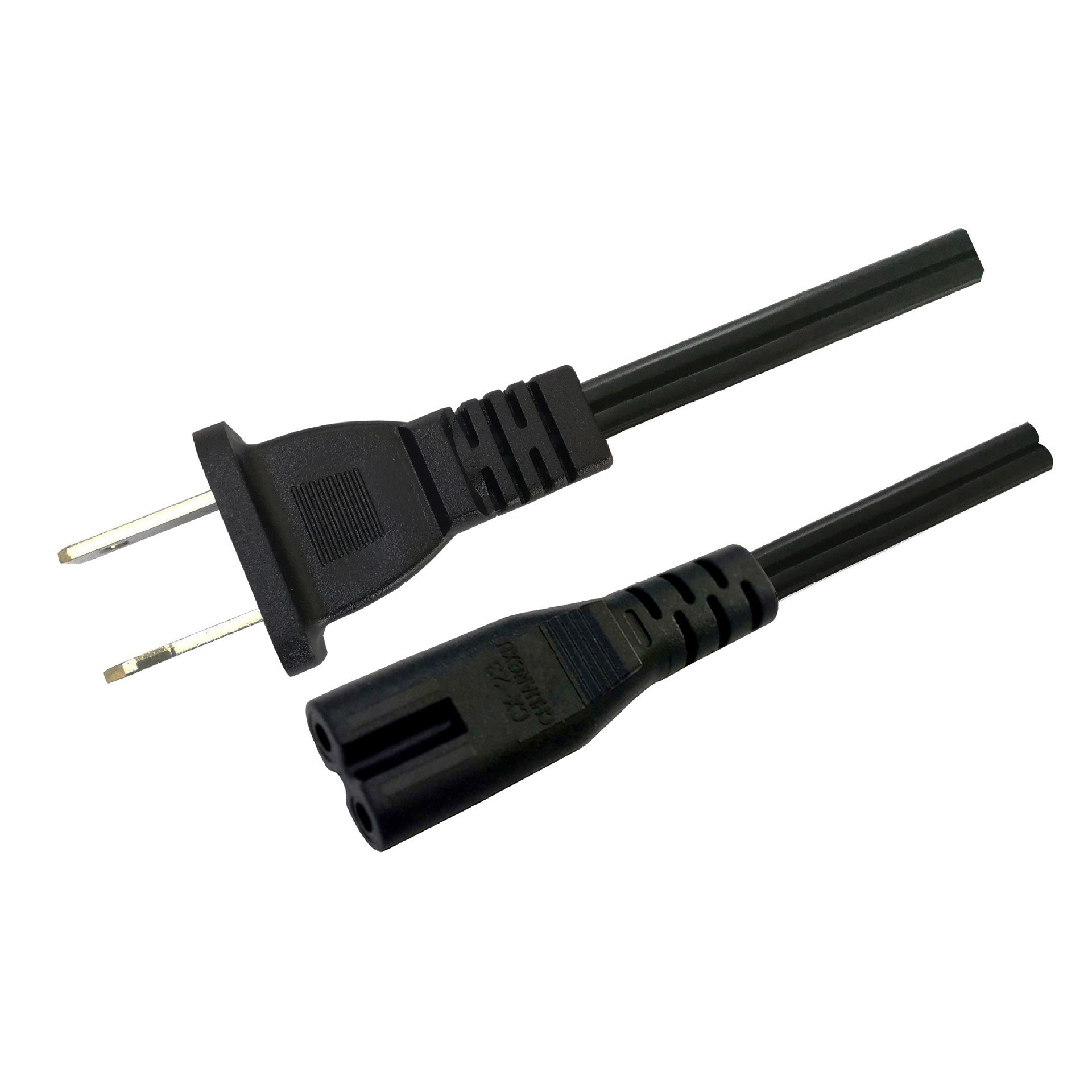 10A 125V UL Approved Extension Cords Electric 2 Prong SJT SRDT Power Cord