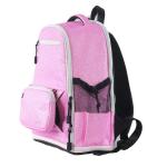 Pink Sparkle Cheer Backpack , Casual Style Girls Glitter Backpack 20-35 Litre