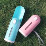 Foldable Dog Water Bottle Dispenser Pink Blue