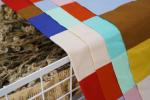 Natural Skin-Friendly 40S Pure Cotton Plain Weave Striped Knit Fabric For T