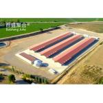 Steel Beams H Beams Chicken Cage Poultry Rabbit House Single Steel Sheet Roofing