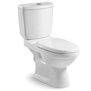 Wholesale White Ceramic Washdown Wc Toilet Bowl Two Piece for Bathroom from china suppliers