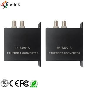 Wholesale 1CH Fiber Optic Accessories Ethernet Over Coaxial Converter With PoE+ from china suppliers