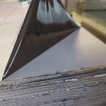 1219mm 8K Black Titanium 316 316L Super Mirror Stainless Steel Sheet For Hotel