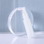 Plastic 14 Tooth Curved Nozzle Cosmetic packaging bottle pump head Makeup