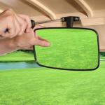 Universal Golf Cart Rearview Interior Center Mirrors For EzGo Club Yamaha Car